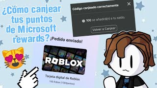 HOW TO REDEEM MICROSOFT REWARDS POINTS FOR ROBUX 😻🤑 || Roblox | screenshot 3