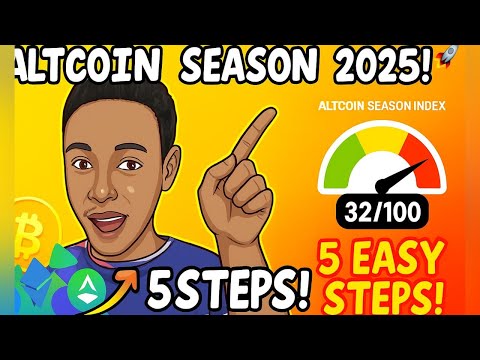 5 EASY Steps to Pick WINNING Altcoins for 2025 Altcoin Season 🚀 (Beginner Guide)