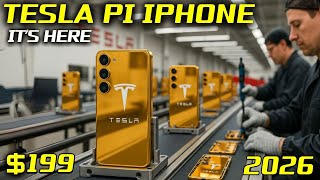 New tesla Pi Phone $199 Leak Hints at Starlink Only, 10 Year Battery