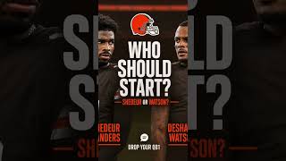Sanders Or Watson who starts for