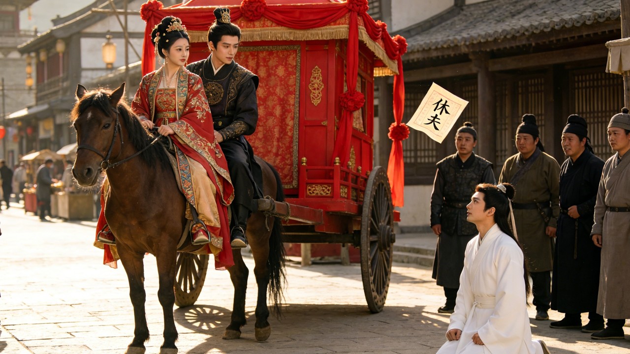 前世我被丈夫蒙蔽，孝順惡毒婆母更是縱容他抬農女為平妻，結果卻被暗害死無葬身之地！今生重來我直接休夫，改嫁攝政王，我要讓這渣男世子失去勳爵淪為乞丐，慢慢玩死他！#短劇 #drama #重生 #女频爽剧