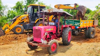 Mahindra 575 power plus tractor with fully loaded trolley | John Deere tractor power | CFV