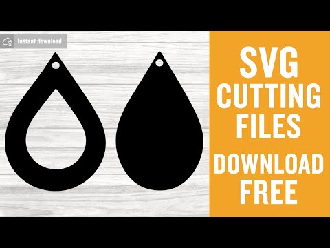 Earrings Svg Free Cutting Files for Cricut Free Download