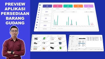 PREVIEW APLIKASI PERSEDIAAN BARANG GUDANG | EXCEL & VBA TUTORIAL