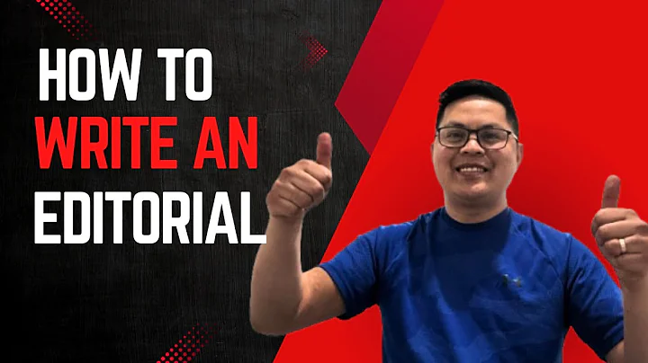 How to Write an Editorial | Persuasive Editorial | Step-by-Step Tutorial | Parts #editorial