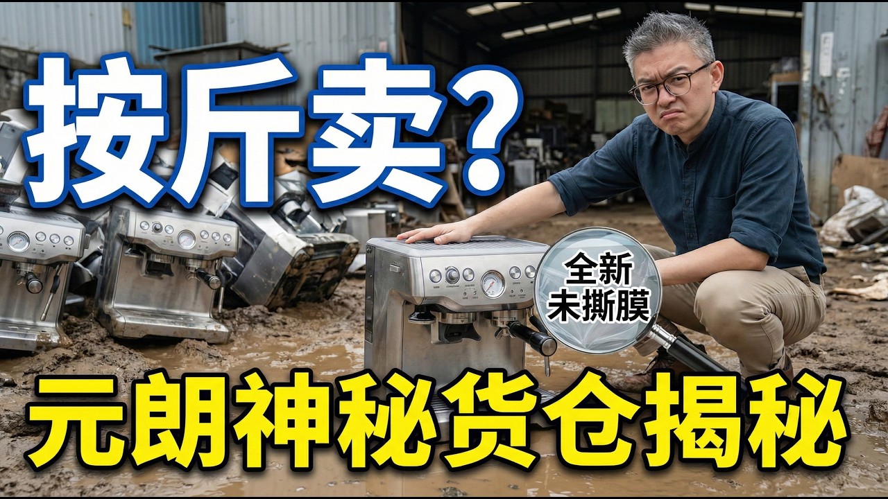 餐飲業屍橫遍野！全新蒸烤箱膠膜未撕變廢鐵？直擊錦田回收場：連「收屍人」都餓死嘅恐怖真相！