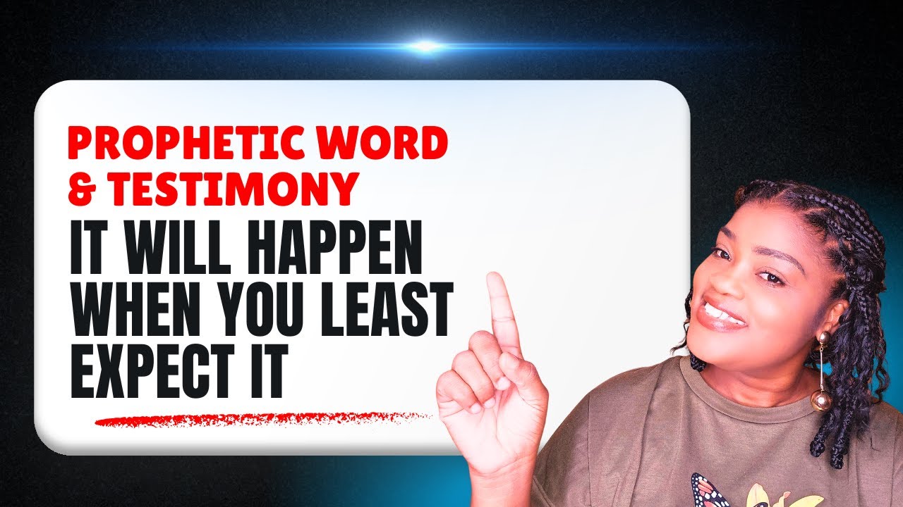 Это произойдёт, когда вы меньше всего этого ожидаете || Пророческое слово и свидетельство