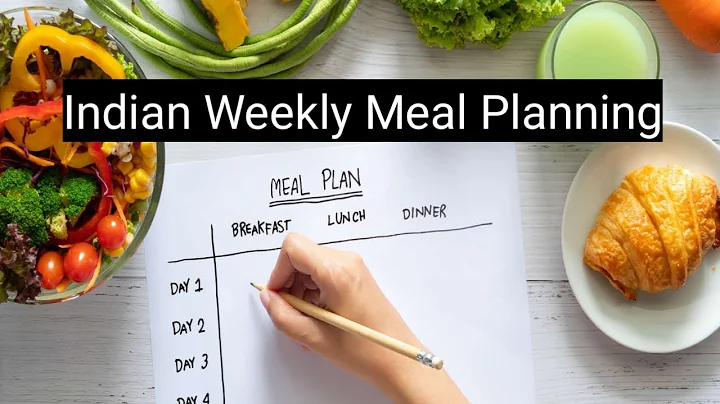 Indian Weekly Meal Planning~Full Week menu Ideas,Preperation & Recipes~Vegetarian Meal Plan