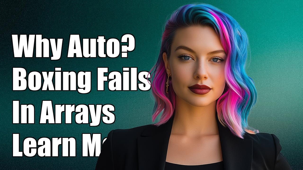 Why autoboxing doesn't work in arrays? - YouTube