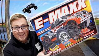 Sending a Mint 'Boxed' Traxxas EMaxx To The MOON!