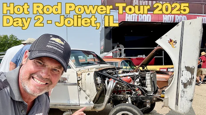 Hot Rod Power Tour 2025 Day 2 at Route 66 Raceway Joliet, IL