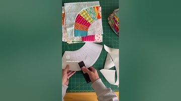 •Part 1 of 3• Freezer paper foundation piecing tutorial by @emma_jean_jansen