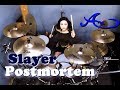 Slayer - Postmortem drum cover by Ami Kim (#38)