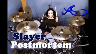 Slayer - Postmortem drum cover by Ami Kim (#38)