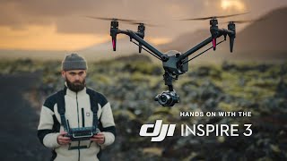 World's First HandsOn with the DJI Inspire 3 | Iceland Short Film