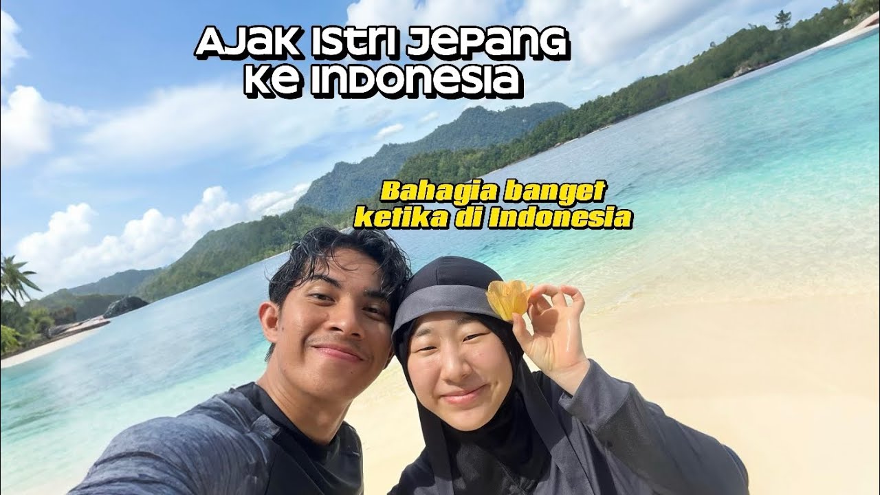 AKHIRNYA BAWA ISTRI PULANG KE INDONESIA - ISTRI SENANG SUAMI HAPPY