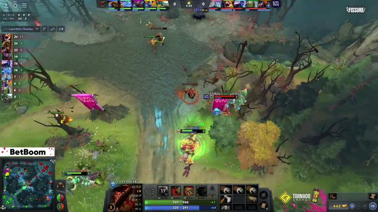 (RU) UD Vessuwan vs SPAWN Team | map 1 | DPC SEA 2023 Tour 2: Division II | by @4ce & @Undershock