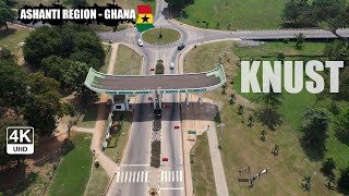KNUST Campus Complete Aerial Drone Tour in Kumasi Ghana 4K