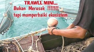 TRAWL MINI ... BUKAN !!! Perusak ekosistem ‎@RUMBAI FISHING 