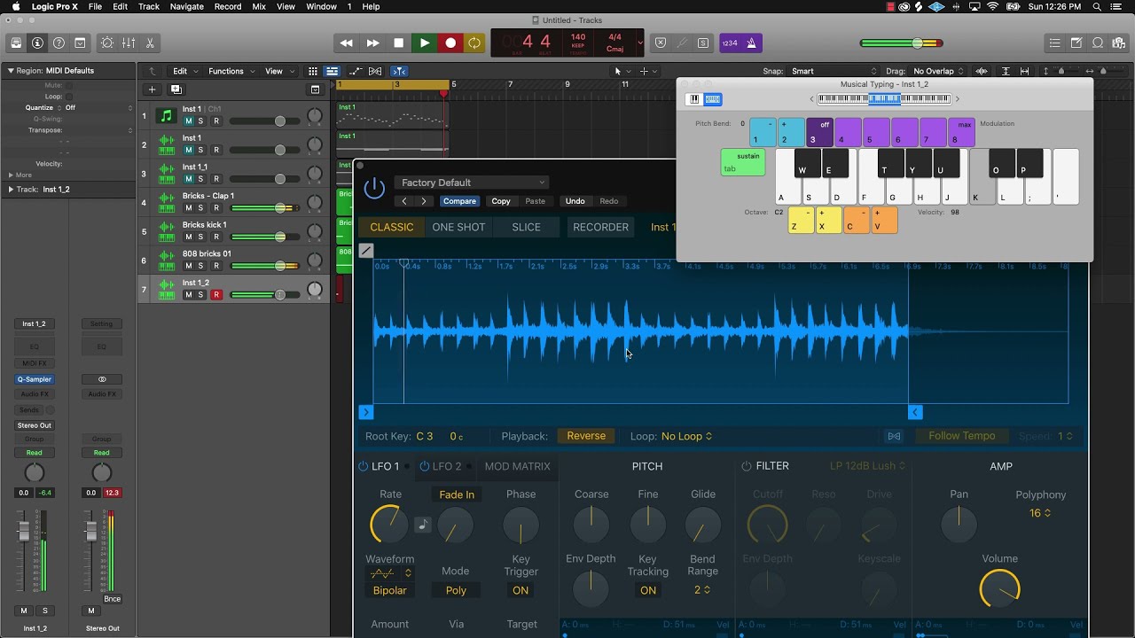 Ultimate Melody & Sampling Logic Pro X Tutorial - YouTube
