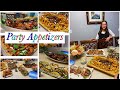 Appetizer Party/ Brisket Recipe/ Meat Pizza/ Franks ‘n Blanks/ Brisket Tacos/ Bruschetta/ Hosting