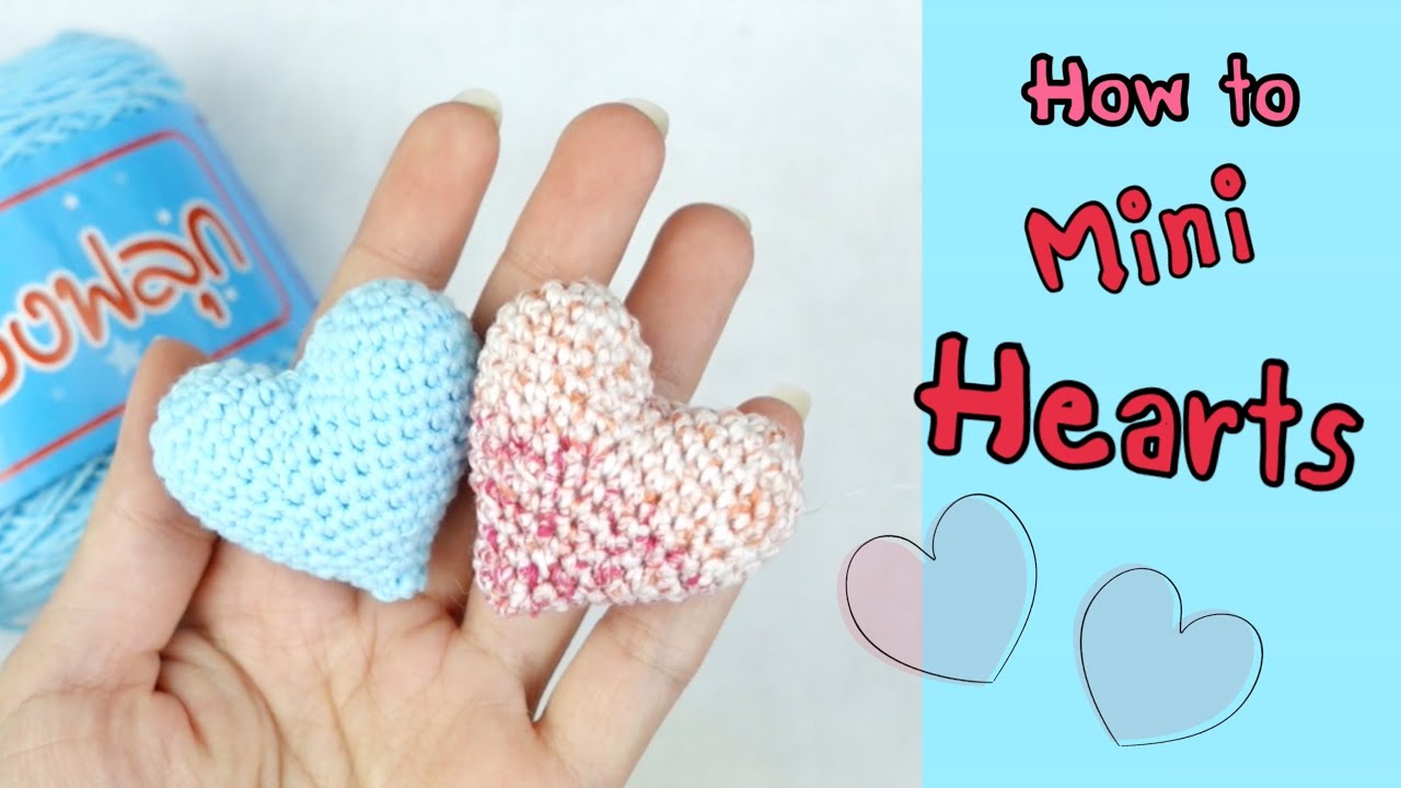 How to Crochet Classic Hearts : Beginner Pattern and Tutorial