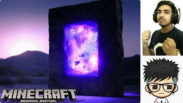 First time Nether portal Reaction |Techno gamerz, Smartypie |Part- 1|
