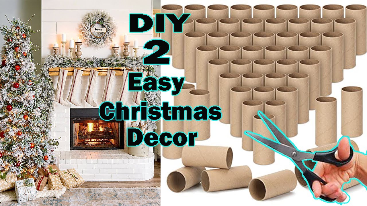diy-2-easy-christmas-decor-ideas-from-toilet-paper-roll-18-youtube