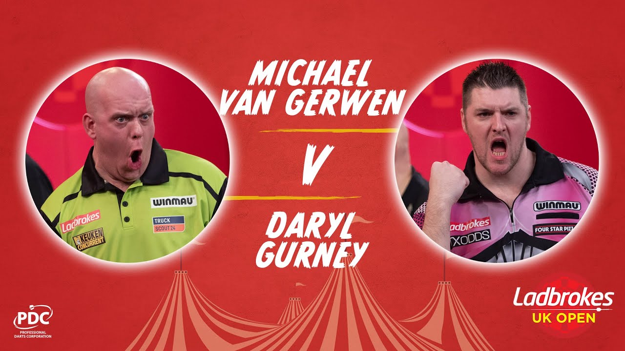 PDC Darts UK Open 2020 03 08 Michael van Gerwen vs Daryl Gurney Part2