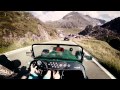 Caterham 485 on Sustenpass //pure roads  (Porsche Turbo, Cayman S and Nissan GT-R 2015)