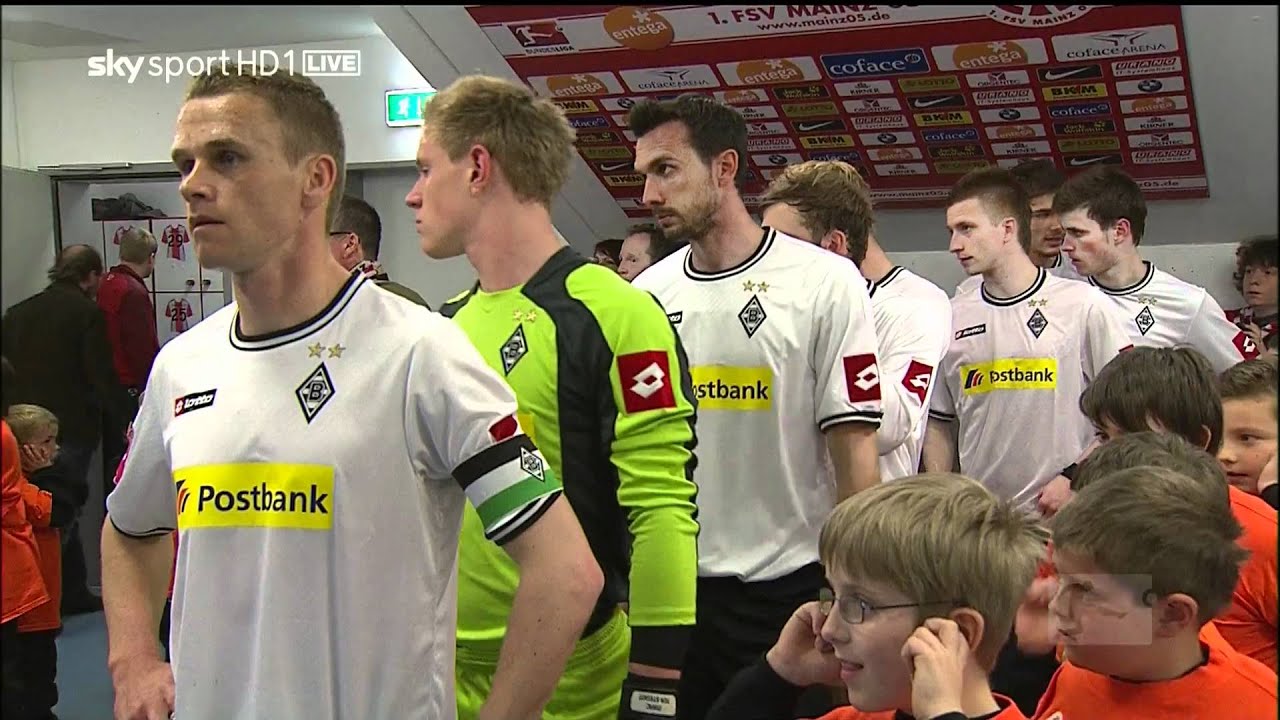 FSV Mainz 05:Borussia M'gladbach,Kevin Einlaufkind