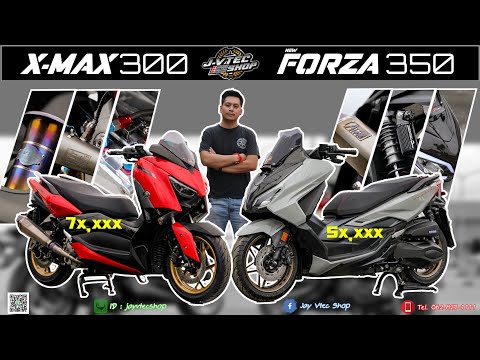 Jay Vtec Shop  JayVtecShop l Xmax2022 & Forza2023 แต่งครบ จบสวย ที่ Jay Vtec Shop ต่อจากหมัดต่อหมัดตอนที่แล้ว!!