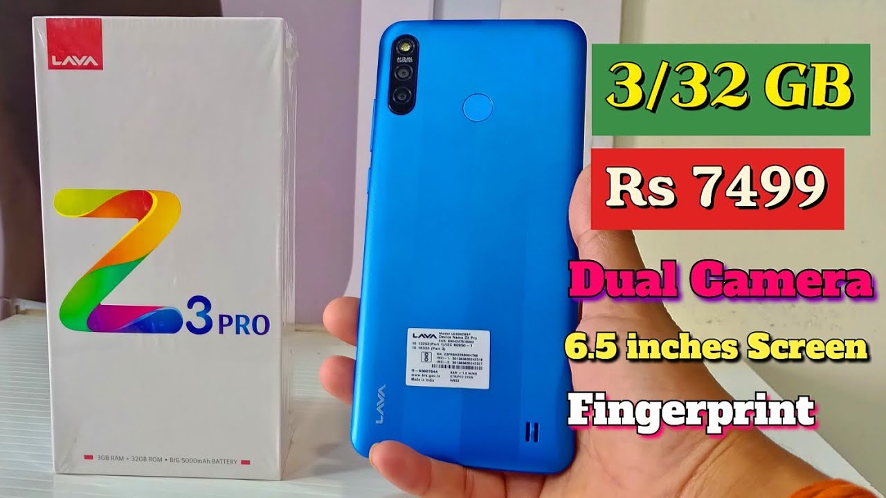 Lava Z3 Pro Unboxing First Look Review Details Specifications Lava Z3 Pro Unboxing First Look Review Details Specifications