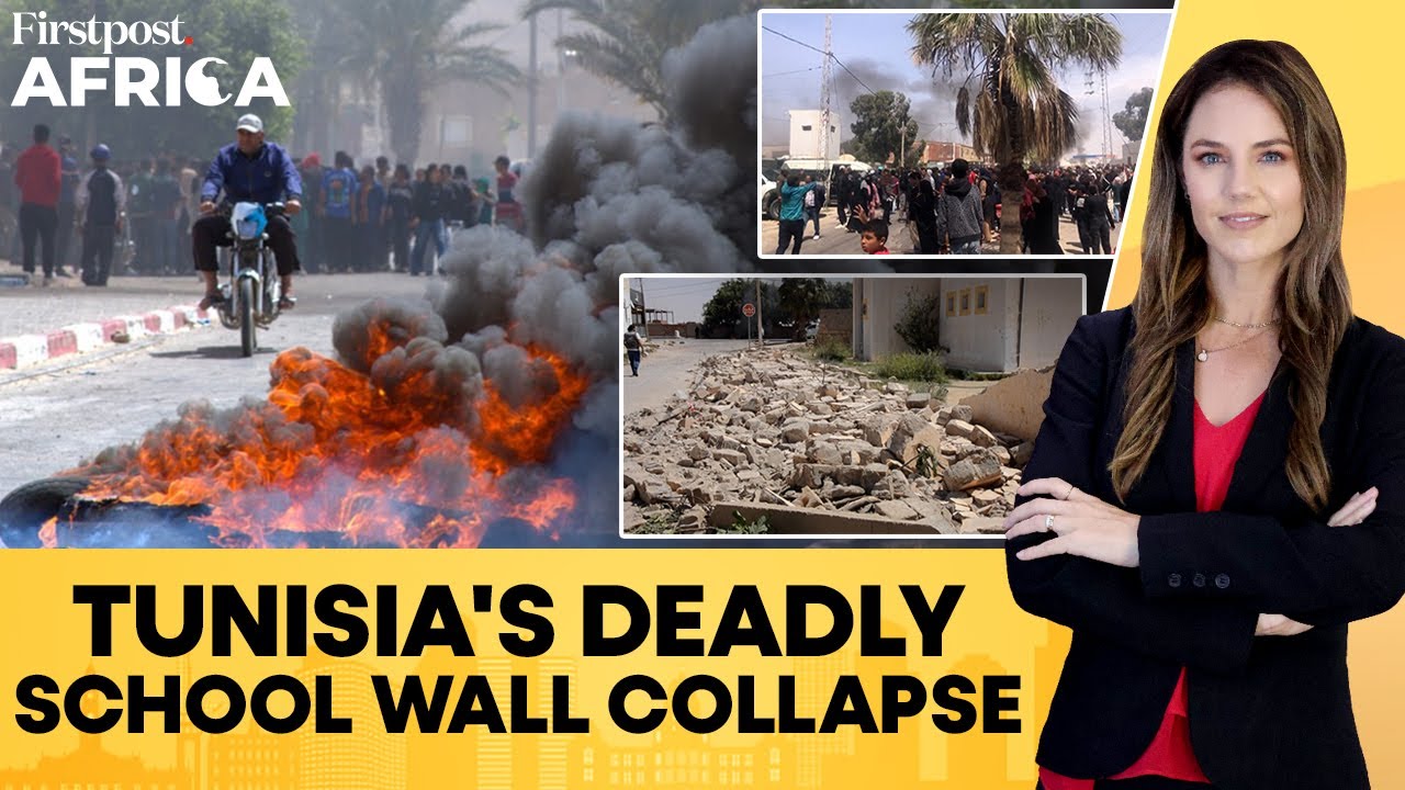 Tunisia: Hundreds Protest as School Wall Collapse Kills 3 | Firstpost Africa | N18G