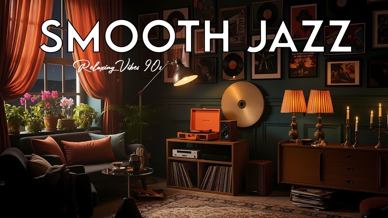 Smooth Jazz & Soul R&B  – Soulful Instrumentals 90s