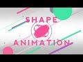 【モーショングラフィックス】シェイプアニメーション主体で作ったMotion5作品。編集画面も公開します!