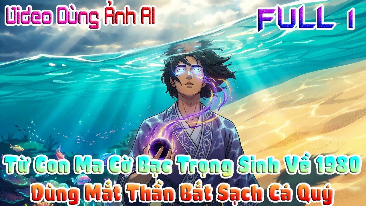 Từ Con Ma Cờ Bạc Trọng Sinh Về 1980, Dùng Mắt Thần Bắt Sạch Cá Quý. Full 1