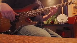 Dueling Banjos. Eric Weissberg and Steve Mandell. Bass cover.