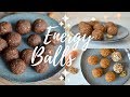 ENERGY BALLS | 3 RECIPES | Charlotte K.