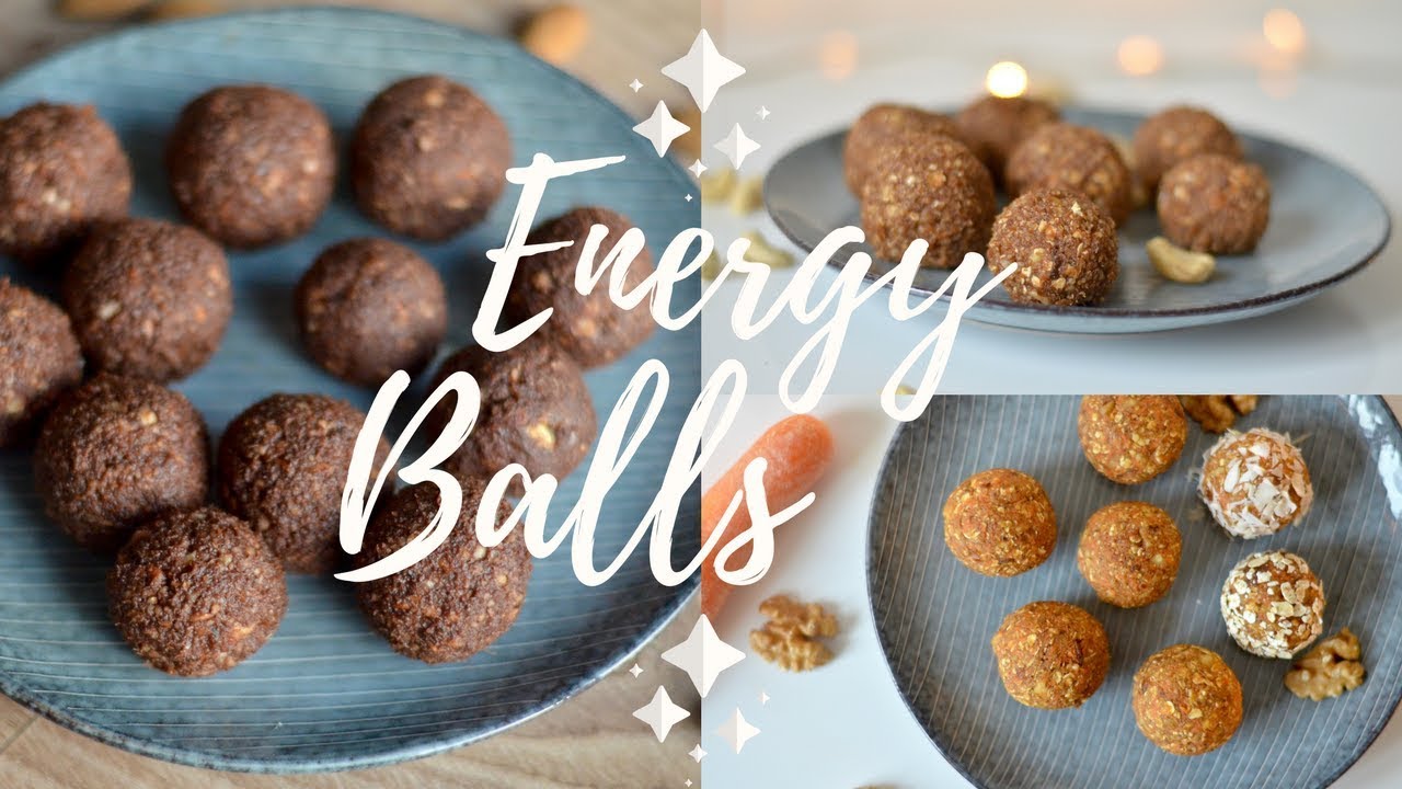 ENERGY BALLS | 3 RECIPES | Charlotte K.