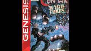 Video thumbnail of "『HQ』 Contra Hard Corps OST - GTR Attack!"