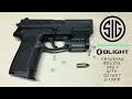 SIG 9mm / Olight Laser Recoil Tracking