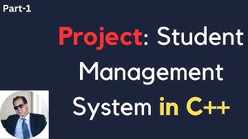 Student Management System in C++: Part-1| Management System in C++ | Student Management Project C++