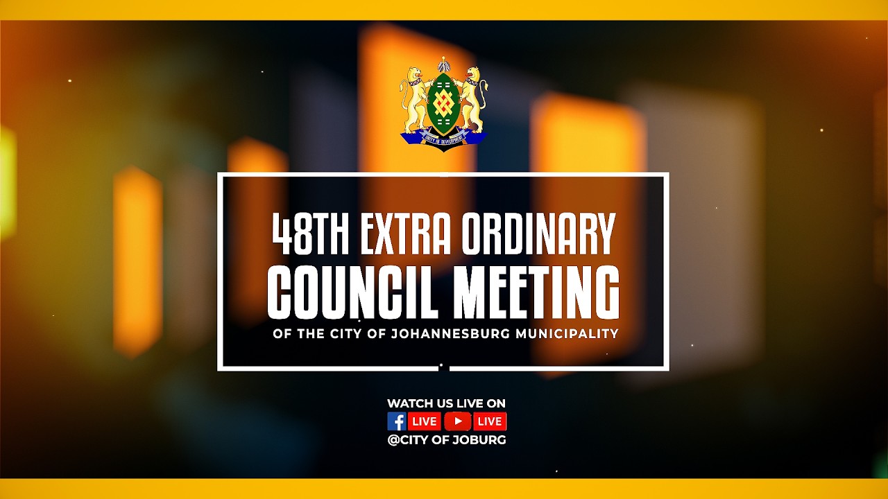 WATCH: Speaker of Council, Cllr Margaret Arnolds, convenes Day 1 of the 48th Extra-Ordinary Council Meeting of the City of Johannesburg #JoburgLIVE #JoburgCouncil ^GZ