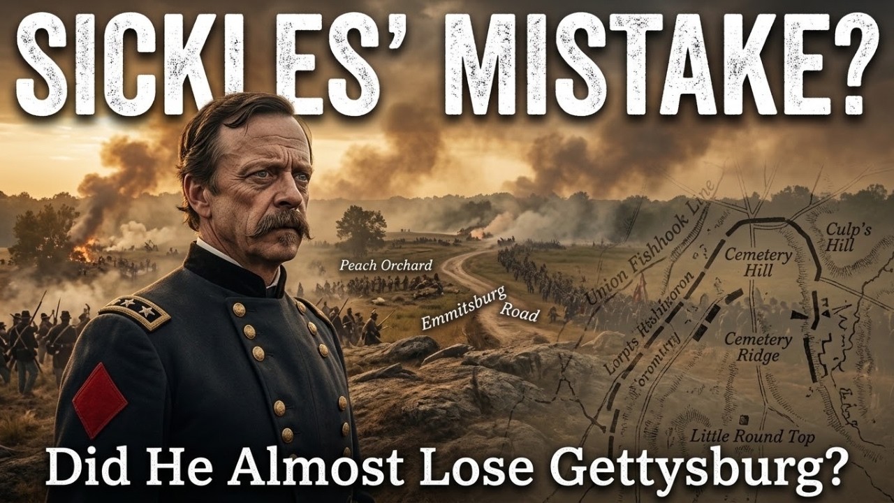 On July 2, 1863, one Union general was handed a nearly perfect defensive line—high ground, clear fields of fire, the strongest position on the battlefield. But as the Confederate Army amassed...
