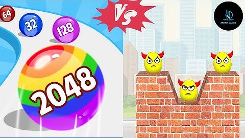ball run 2048 🆚 draw to smash ( Save the doge ) Gameplay part 2(#Arhamgamer)