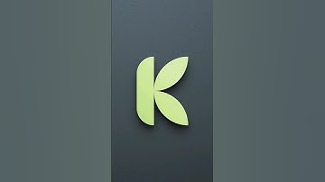 K-Leaf Logo Design Tutorial: Bringing Nature to Your Brand | Adobe Illustrator | KavuCreative