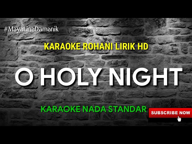 O HOLY NIGHT - KARAOKE VERSION (MARIAH CAREY) class=