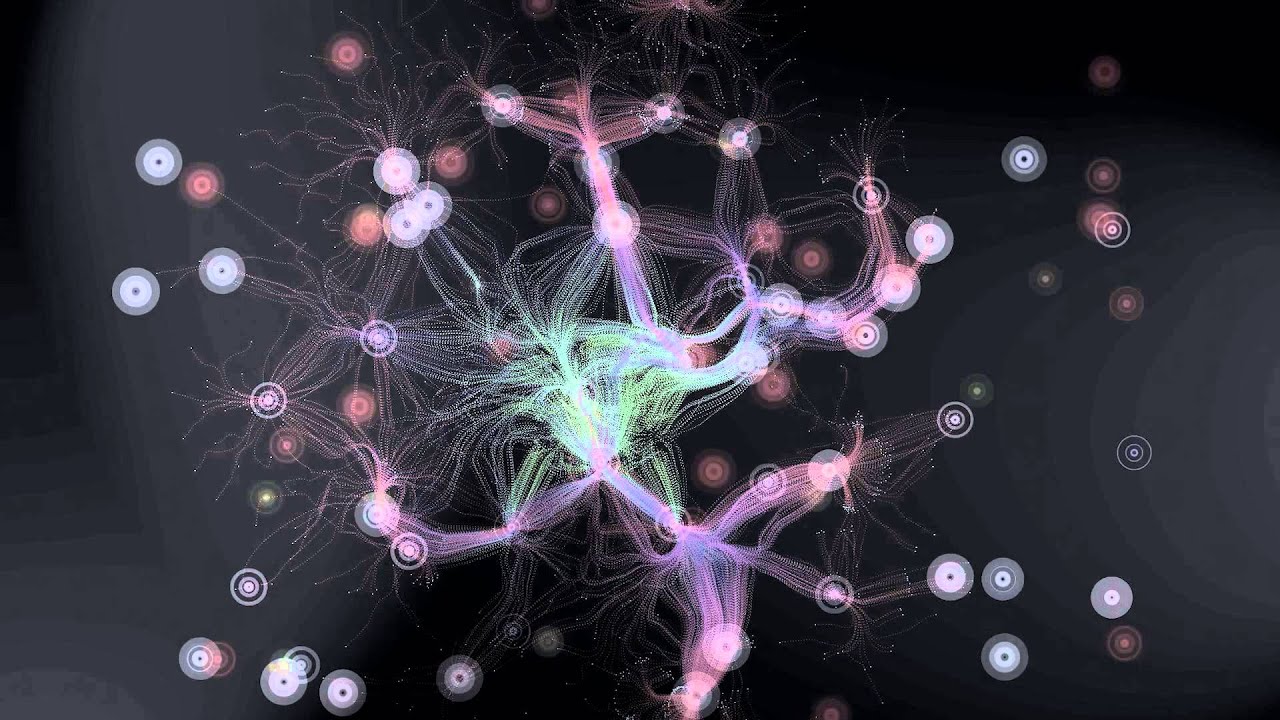 The Nocturnal Light Attractors in processing code - YouTube