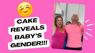 Cake REVEALS Baby's Gender?!🍰😱🩷💙